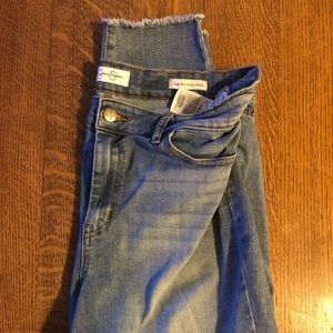 Jessica Simpson high waist skinny ankle jeans